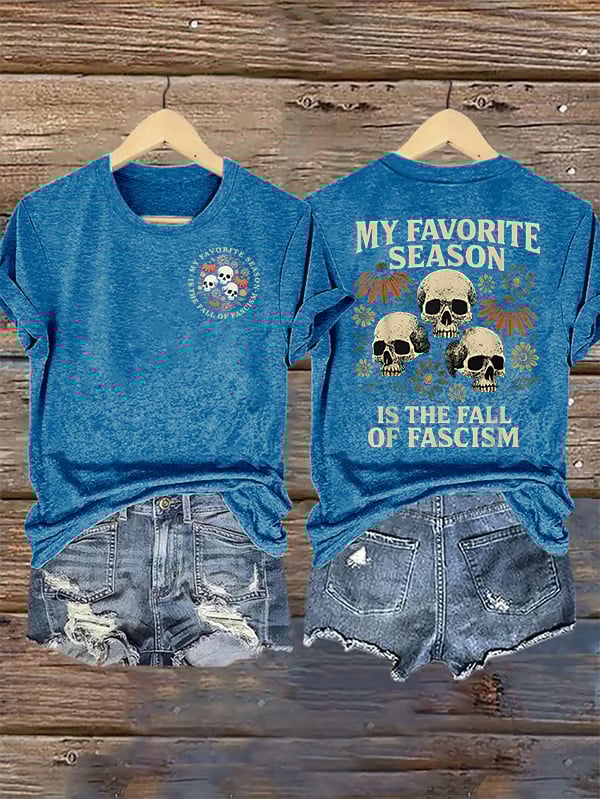 🔥Buy 3 Get 15% Off🔥Women’s MY FAVORITE SEASON Printed T-Shirt