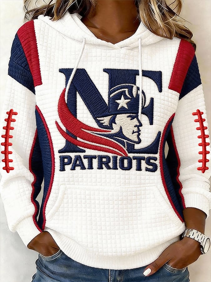 Women's Football Print Sweatshirt