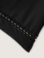 Cut-Out Side Pockets Swim Shorts