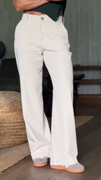 Women Commuting Casual Pants
