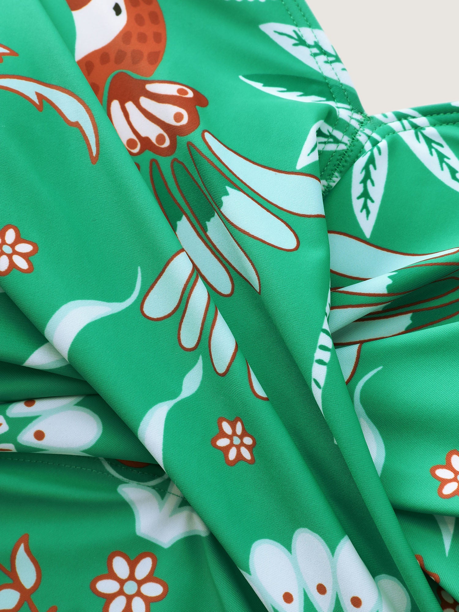 Paisley Print Tummy-Friendly One-Piece Swim