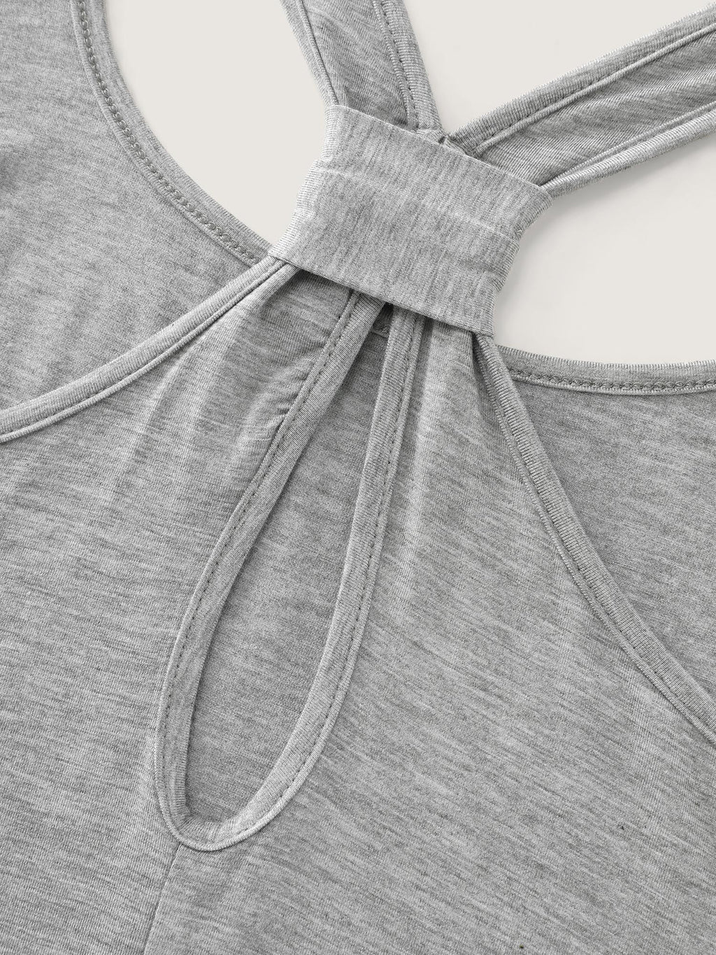 Supersoft Stretchy Curvy Hem Plain Tank Top