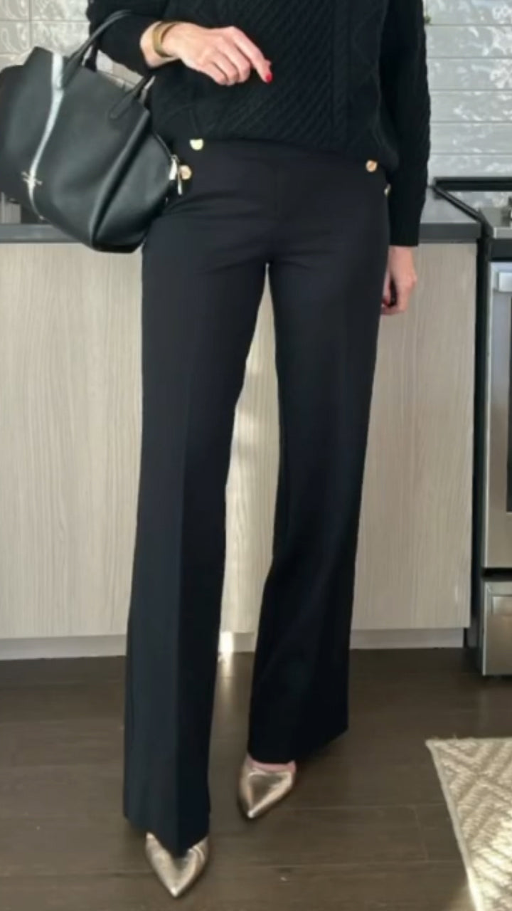 Women Commuting Casual Pants