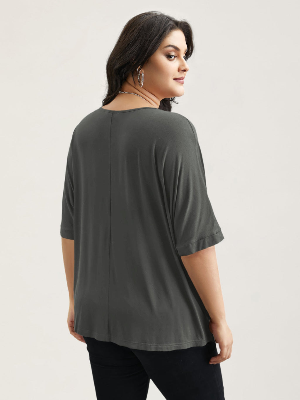 Supersoft Round Neck Plain T-Shirt