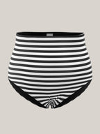 Stripes Patchwork Tie Knot Cross Straps Swim Dress