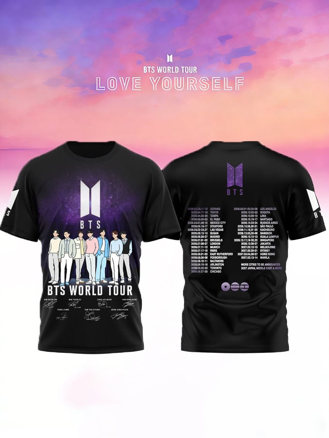 Men's Music Art Print Short-Sleeve T-Shirt