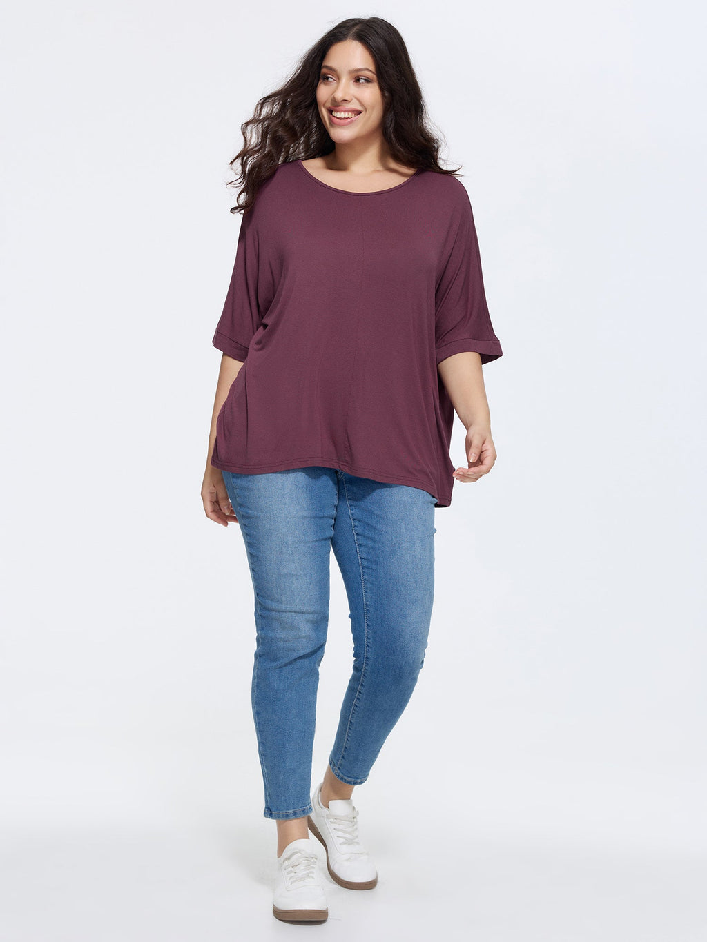 Supersoft Round Neck Plain T-Shirt