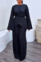 Women's Fashion Shimmer Cross-Tie Shirts or Pants