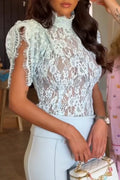 Women's Elegant Lace Top or Streamer Pants