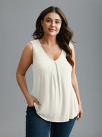 Supersoft Essentials V-Neck Tank Top