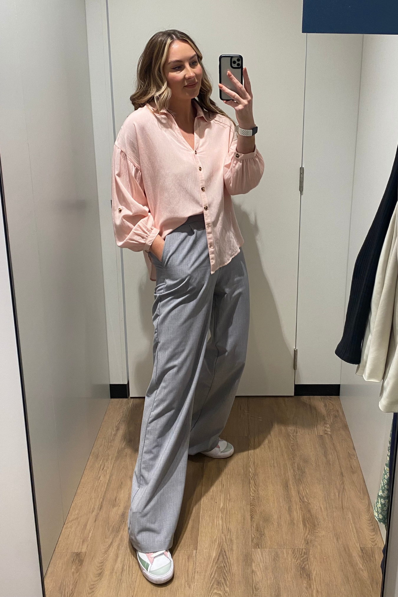 Martha - Relaxed Linen Shirt - Pink