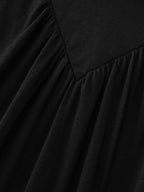 Stretchy V-Neck Pleated Tank Top