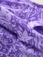 Paisley Print Twist Front Swim Dress