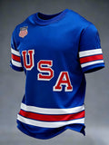 Men's USA Hockey Print Short-Sleeve T-Shirt