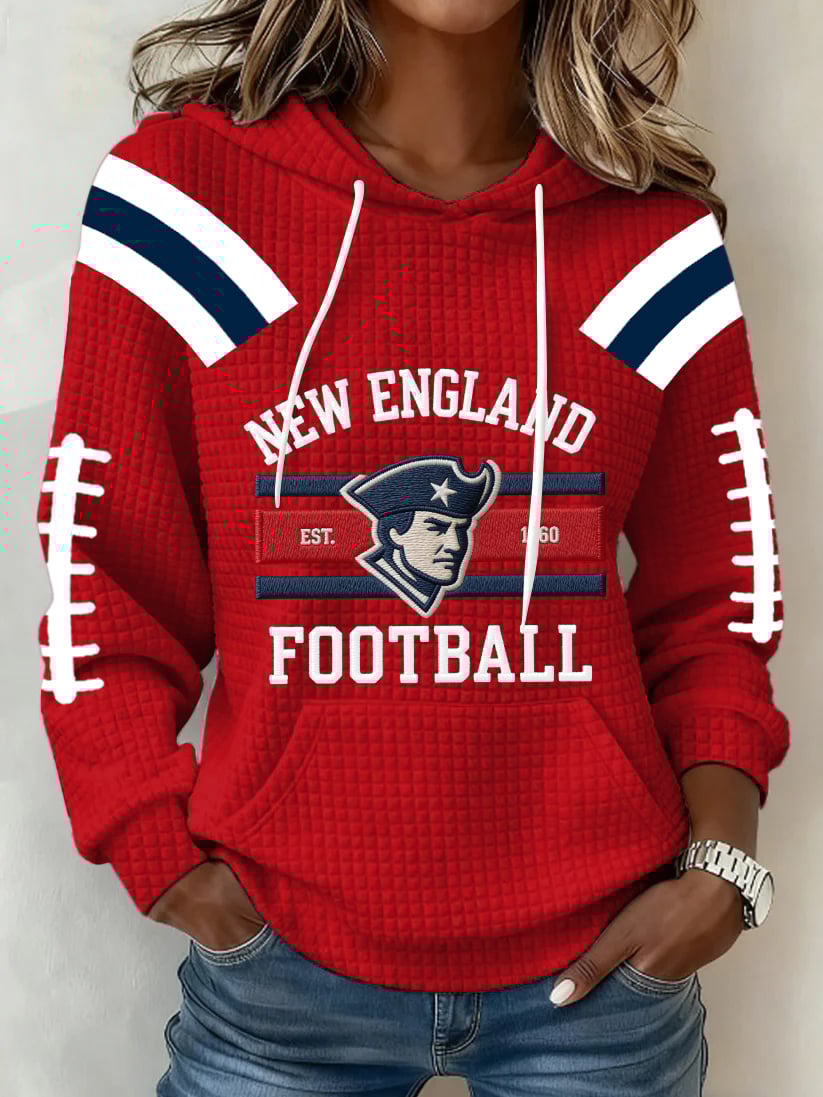 Women's Football Print Sweatshirt