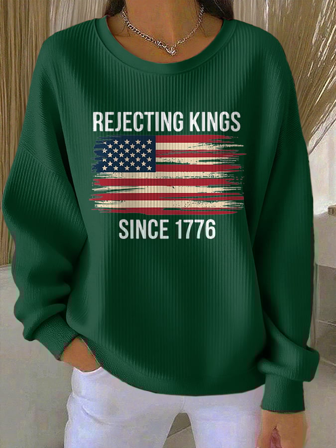🔥Buy 3 Get 15% Off🔥Women's Casual Reject King Sweatshirt
