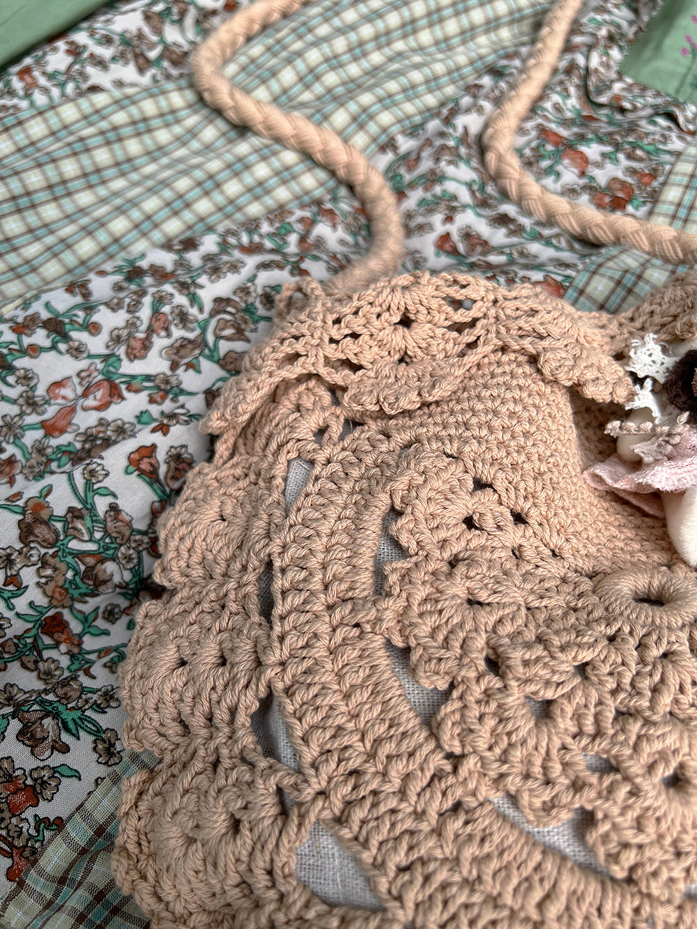 Cotton Hand Crocheted Bag