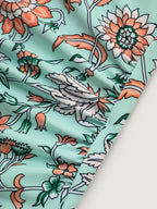 Floral Print Adjustable Tummy-Control One-Piece Swimsuit