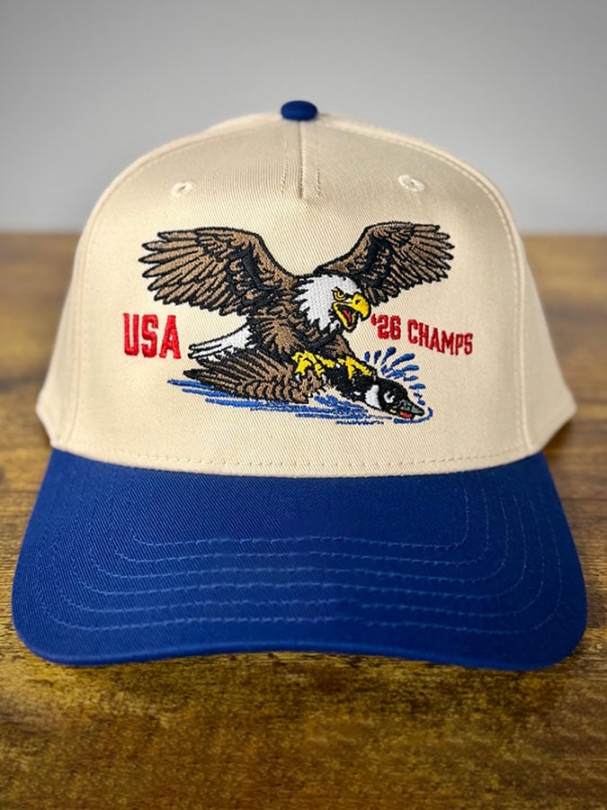 Unisex Retro USA Ice Hockey Printed Hat