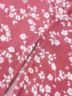 Bloom Dress - Flutter Sleeve Ditsy Floral Pocket Split Maxi Dress