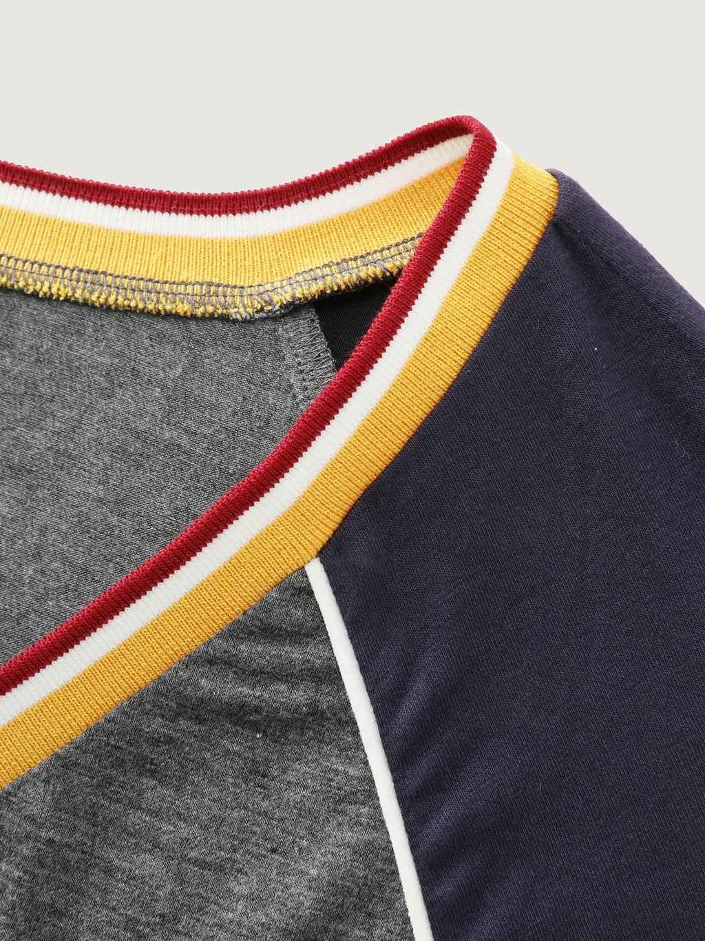 Supersoft Color Contrast Raglan Sleeve T-Shirt