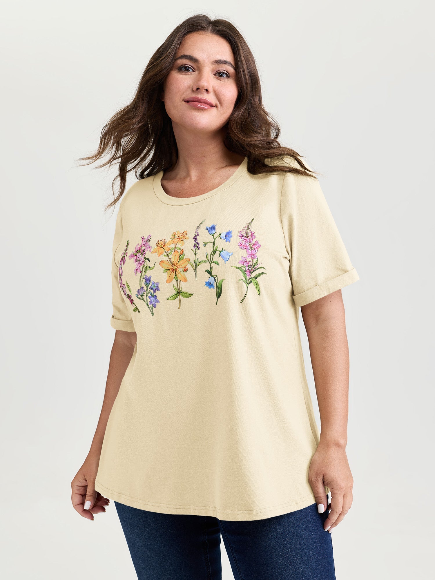 Pure Cotton In Bloom T-Shirt