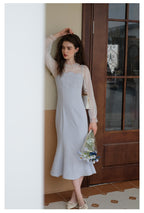 Sheer Chiffon Bottom Top + Mermaid Slip Dress