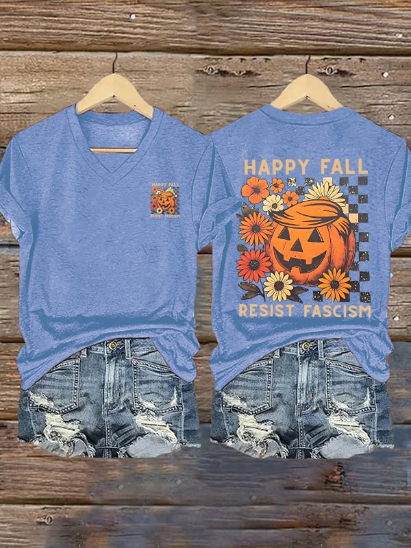 🔥Buy 3 Get 15% Off🔥Women's My Favorite Season is the Fall Print T-shirt
