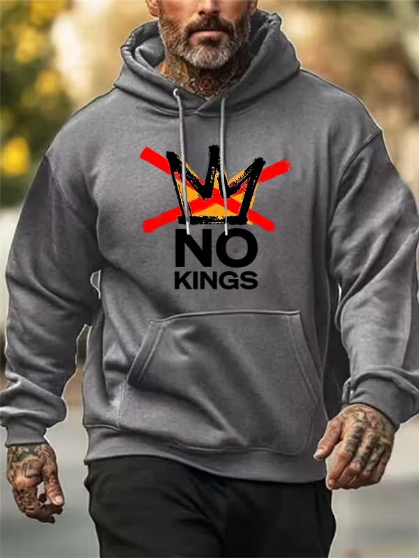 🔥Buy 3 Get 15% Off🔥Men's  America has No Kings Printed Casual  Hoodies