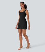 Mini Casual Sweater Tank Dress