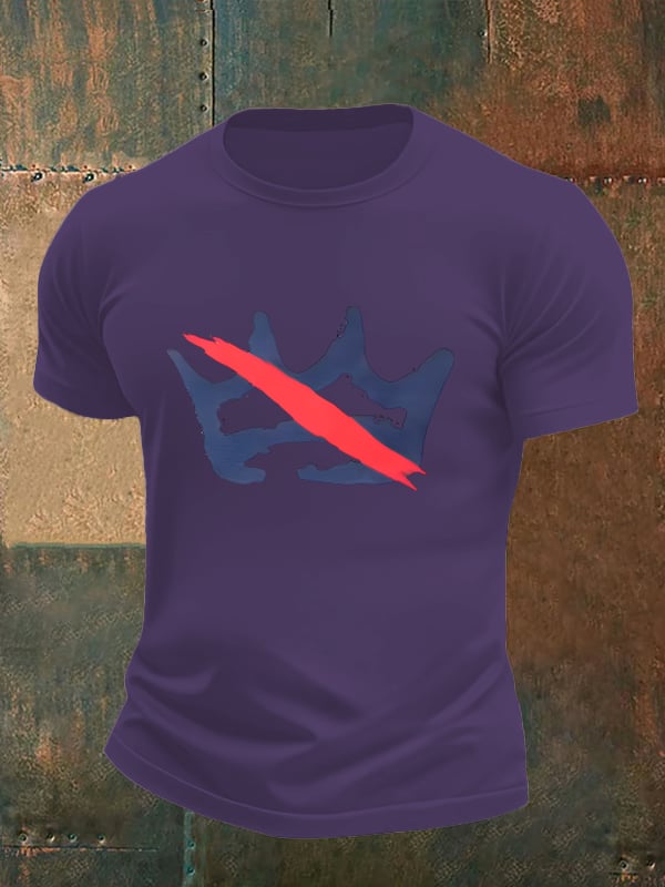 🔥Buy 3 Get 15% Off Men's America has no kings print  T-Shirt