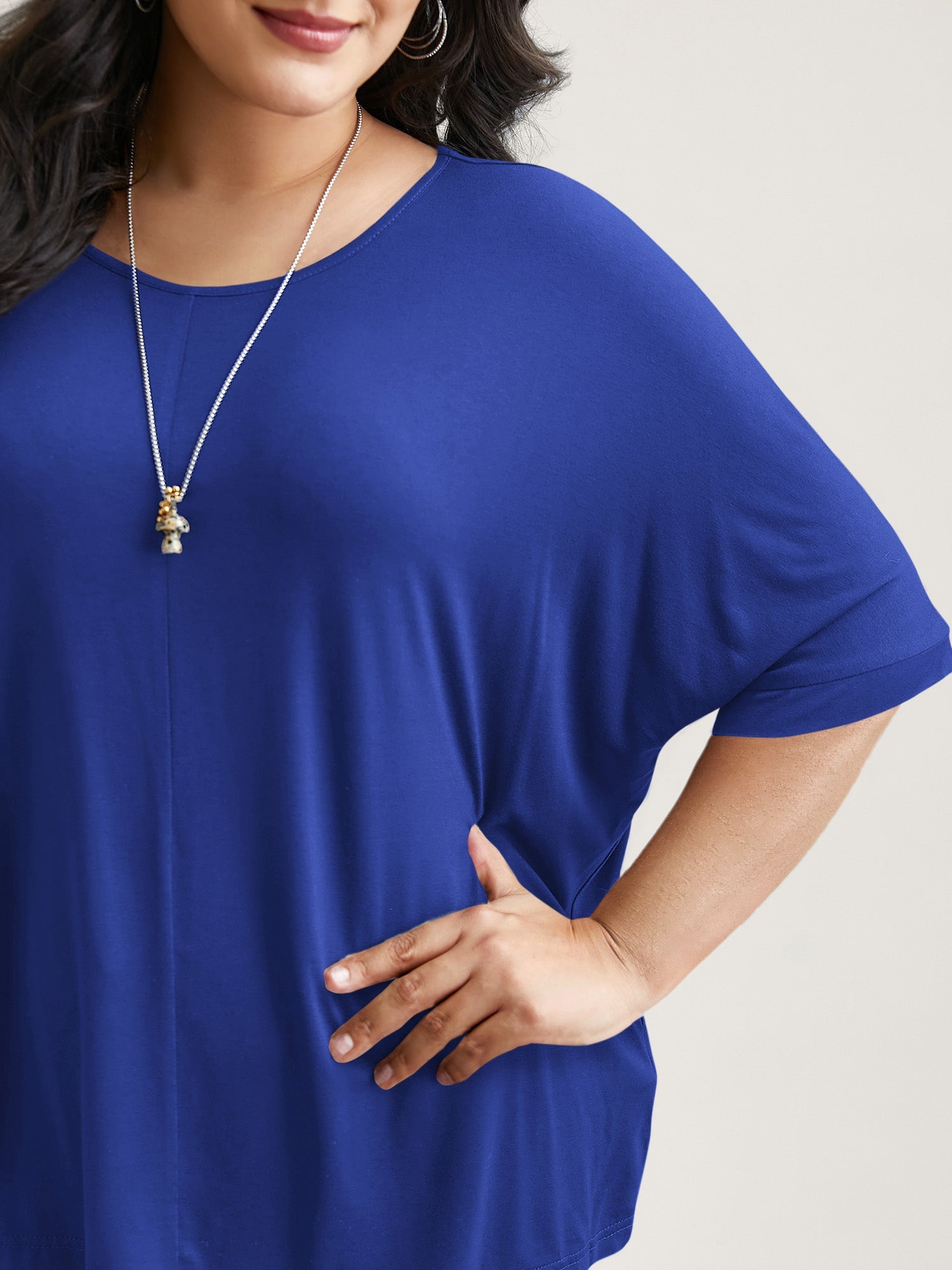 Supersoft Round Neck Plain T-Shirt