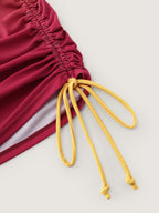 Summer Vibes Ombre Gradient Swim Top