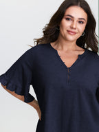 Pure Cotton Arm-Friendly T-Shirt