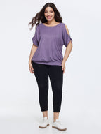 Supersoft Cut-Out Shoulder T-Shirt