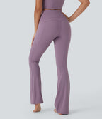 UltraSculptTM Cool Quick Dry SoCinched High Waisted Tummy Control Yoga Bootcut Leggings-UPF 50+ with Pockets