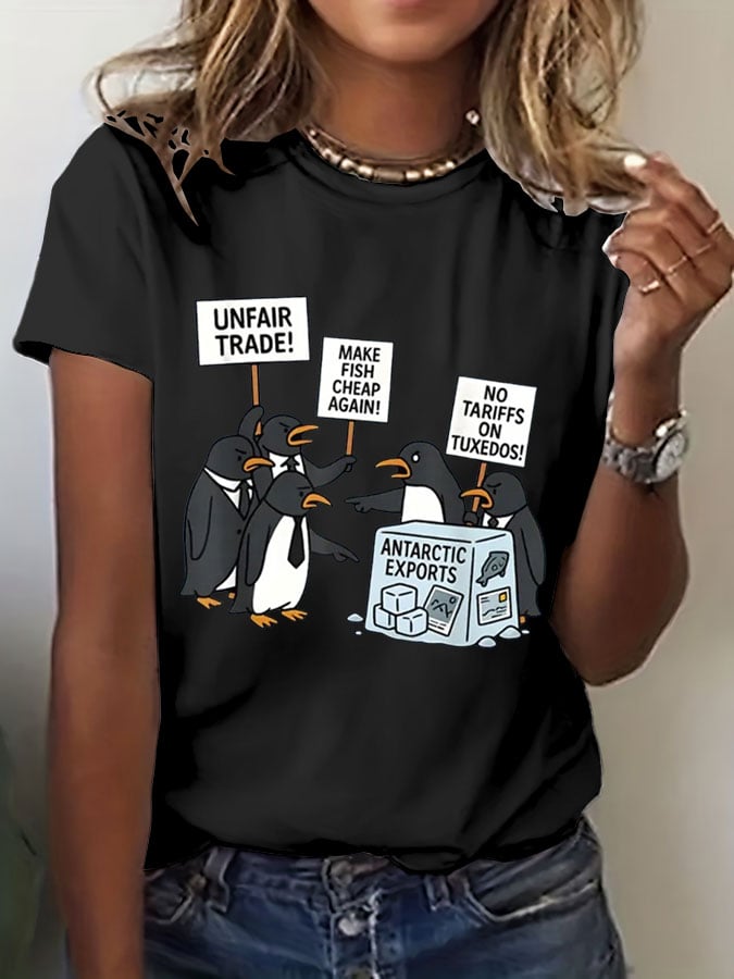 🔥Buy 3 Get 15% Off🔥Women's Hands Off Print T-Shirt