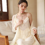 Fairycore 2pcs Tulle Sleep Dress Set