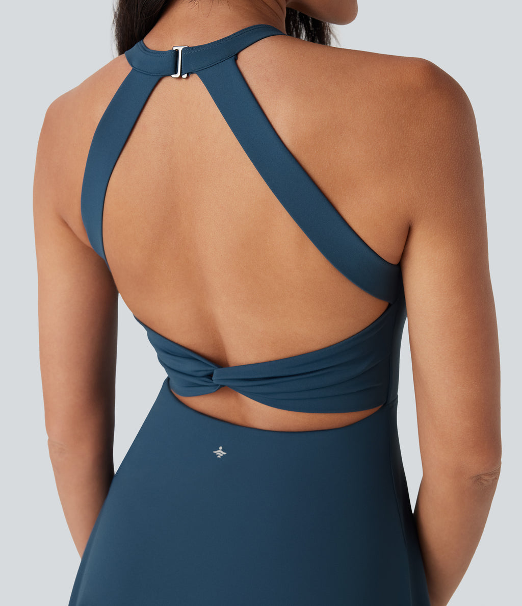 SoftlyZeroTM Airy Cool Touch Dance Active Dress-Easy Peezy
