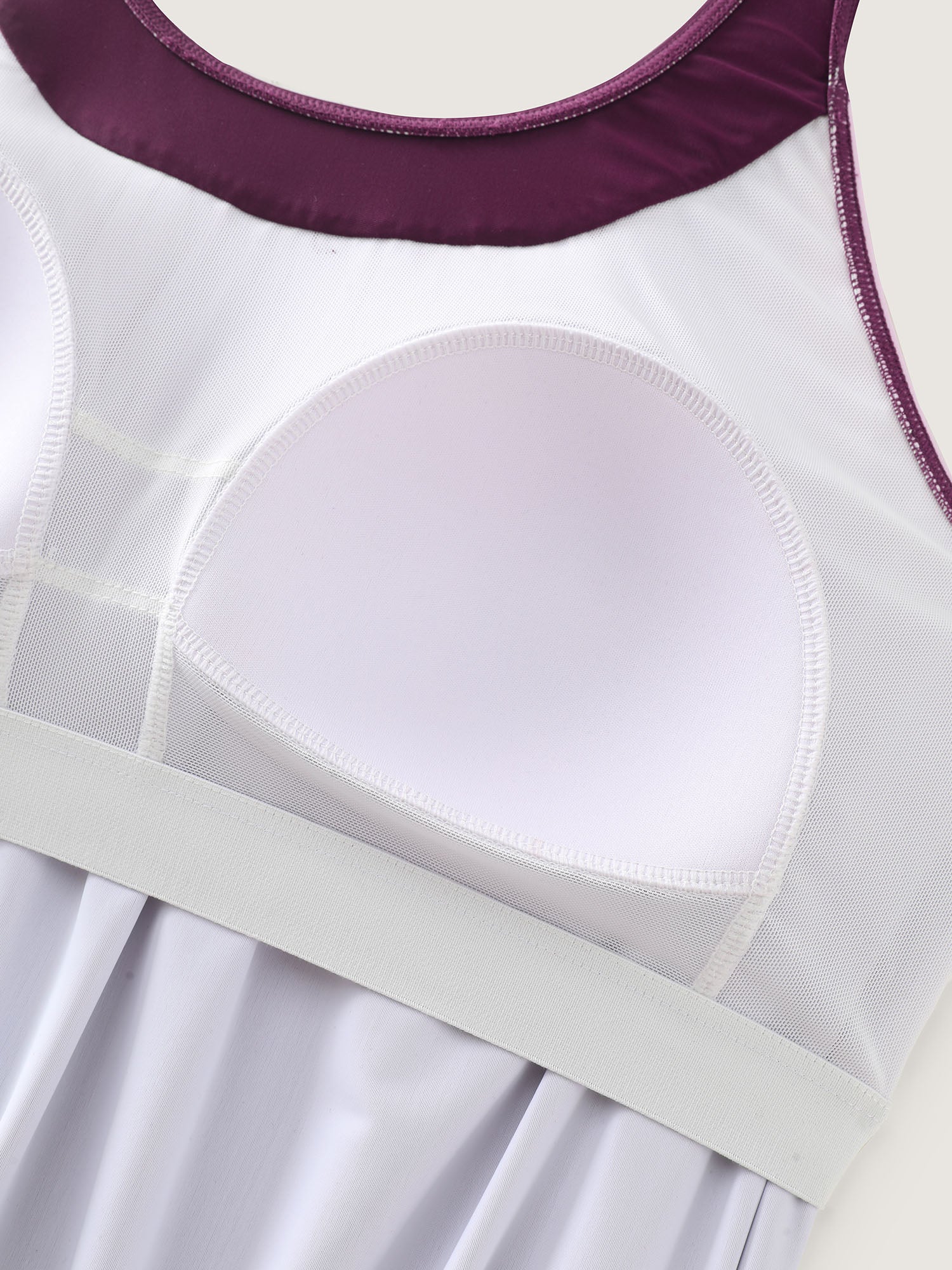 Color Gradient Adjustable Pockets One-Piece Swimsuit