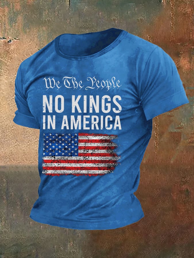 🔥Buy 3 Get 15% Off🔥Men's casual American flag-free T-shirt