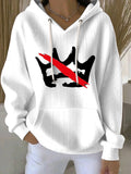 🔥Buy 3 Get 15% Off🔥Women's No Kings Print Casual Sweatshirt