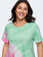 Supersoft Tie-Dye Effect Stretchy T-Shirt