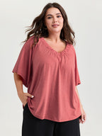Supersoft Bust-Friendly Flowy Plain Top