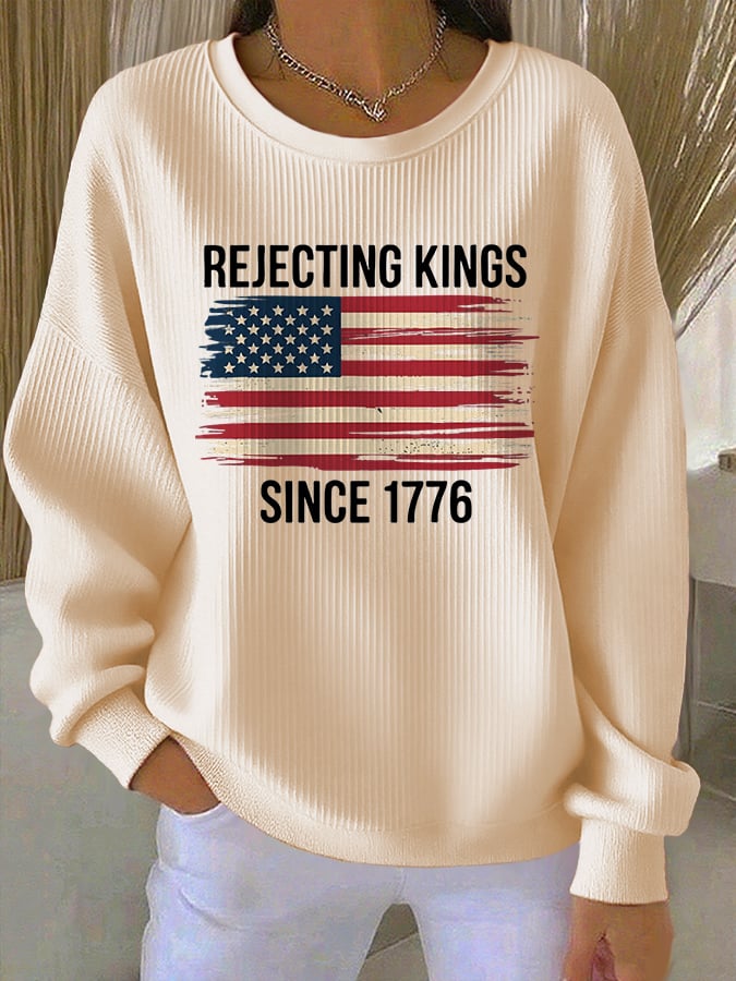 🔥Buy 3 Get 15% Off🔥Women's Casual Reject King Sweatshirt