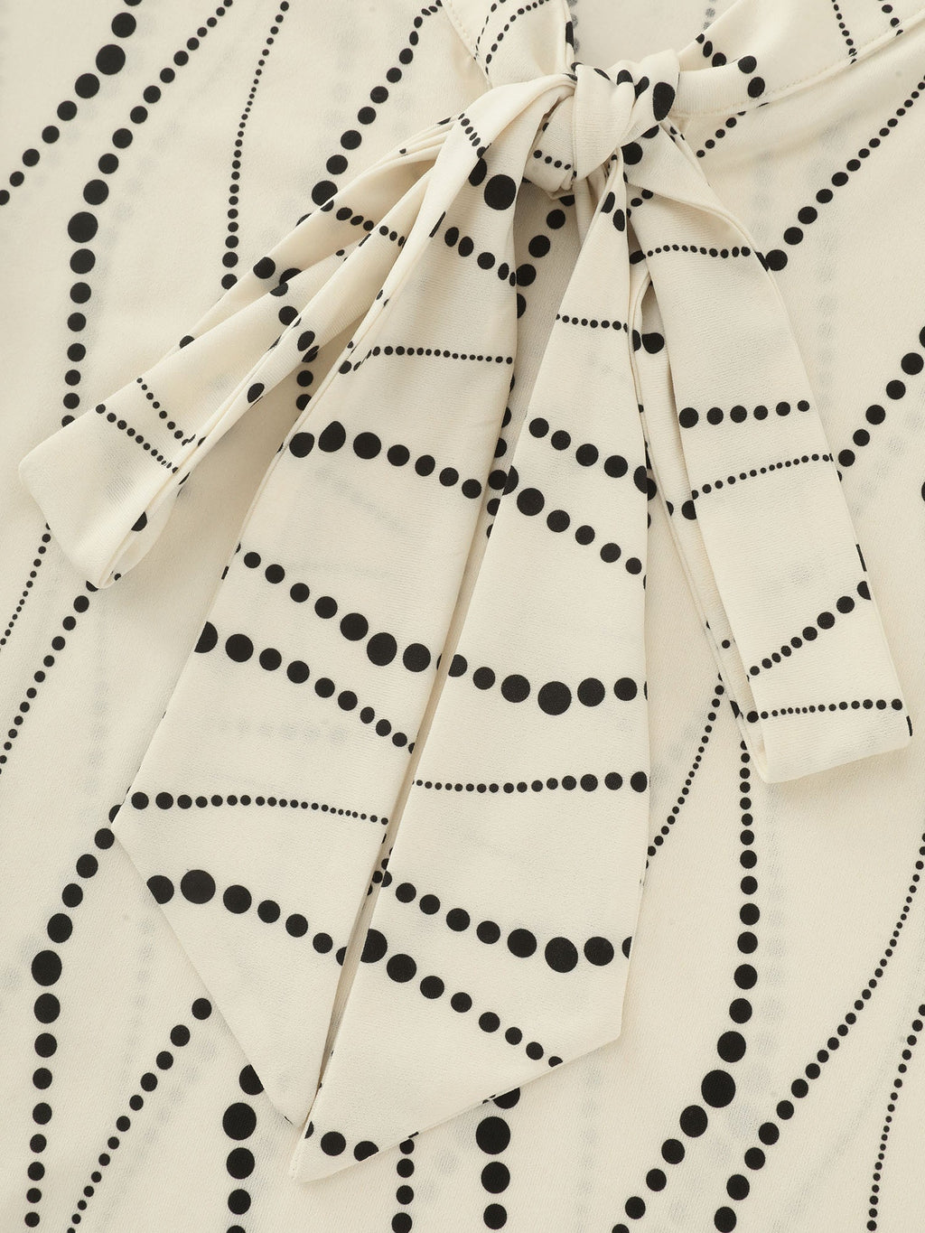 Stretchy Geometric Print Knit Top