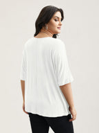 Supersoft Round Neck Plain T-Shirt