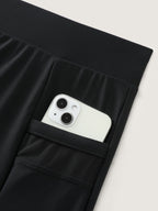 Pockets High-Waisted Swim Shorts