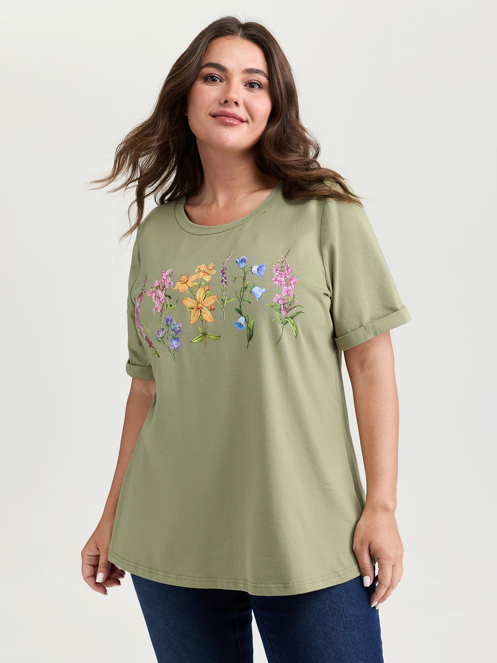 Pure Cotton In Bloom T-Shirt