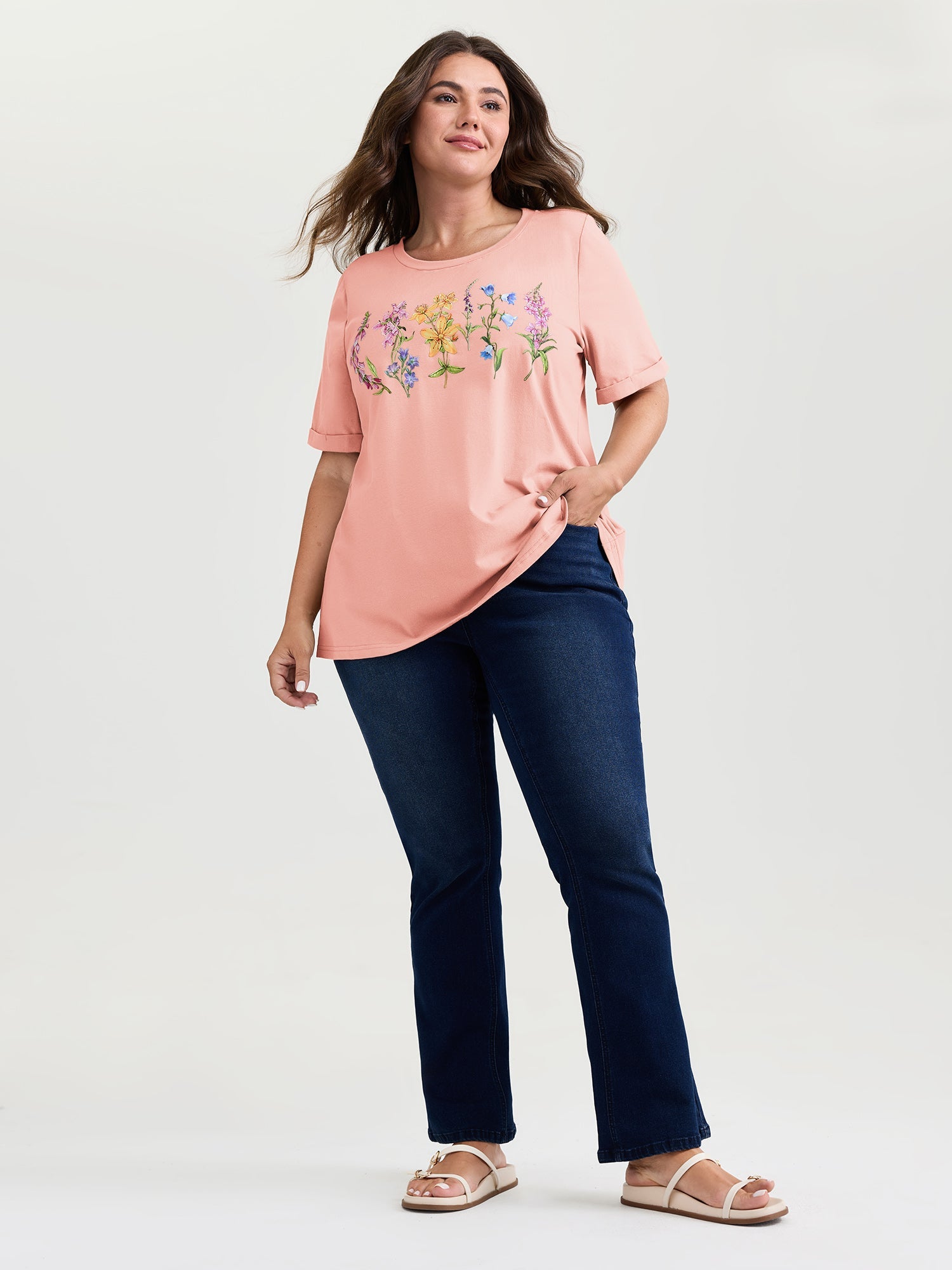 Pure Cotton In Bloom T-Shirt